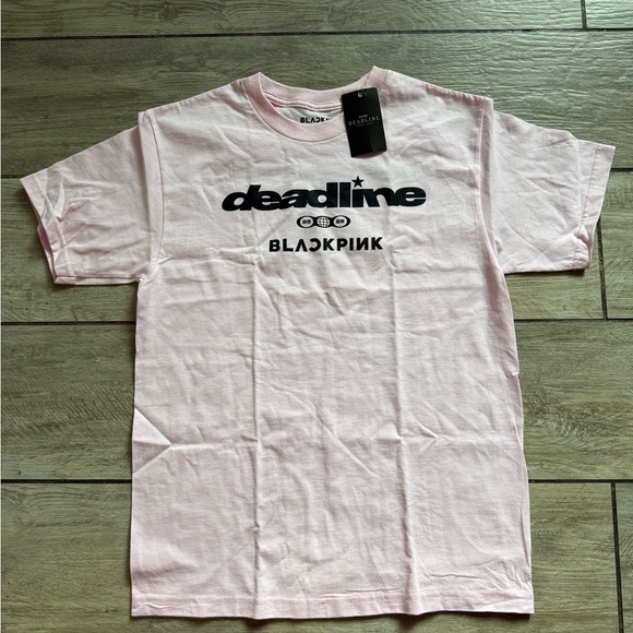 Tops - x deadline Light Pink Logo T-Shirt